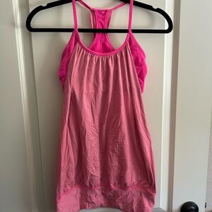 Lululemon Top - Size 4 - Pink Racerback Tank